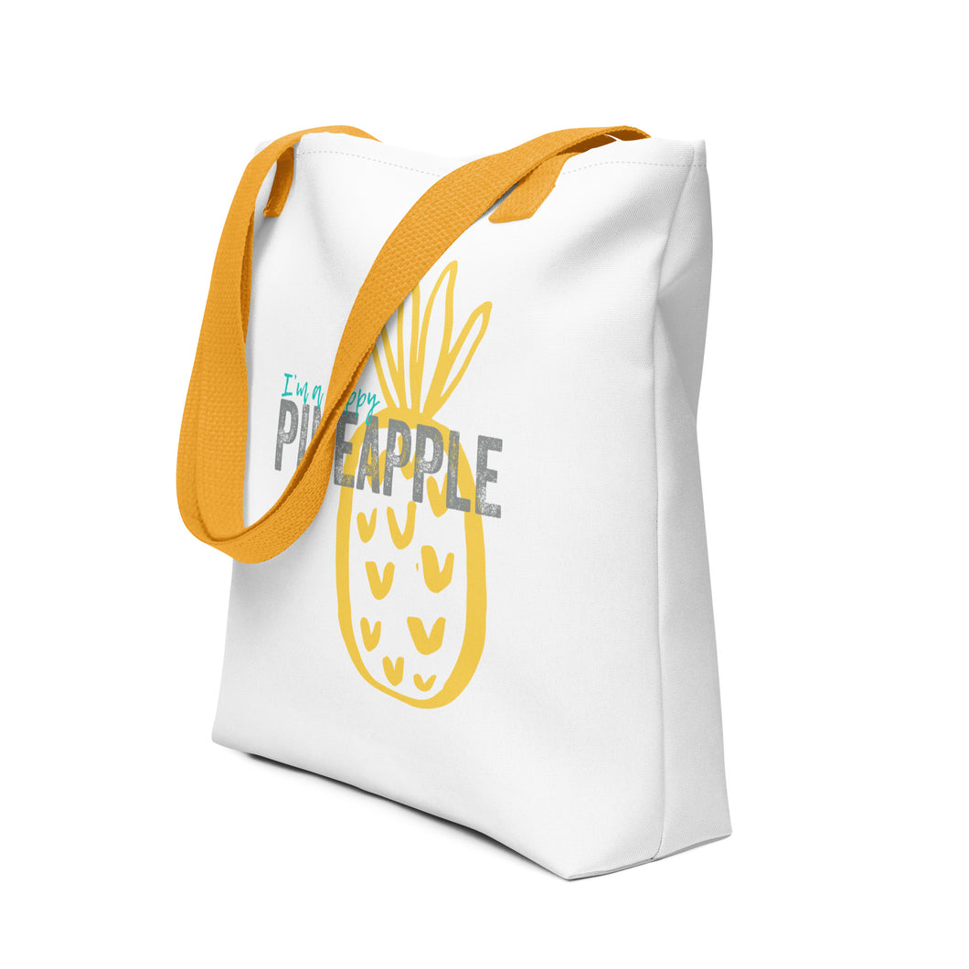 Happy Pineapple - Premium Tote Bag