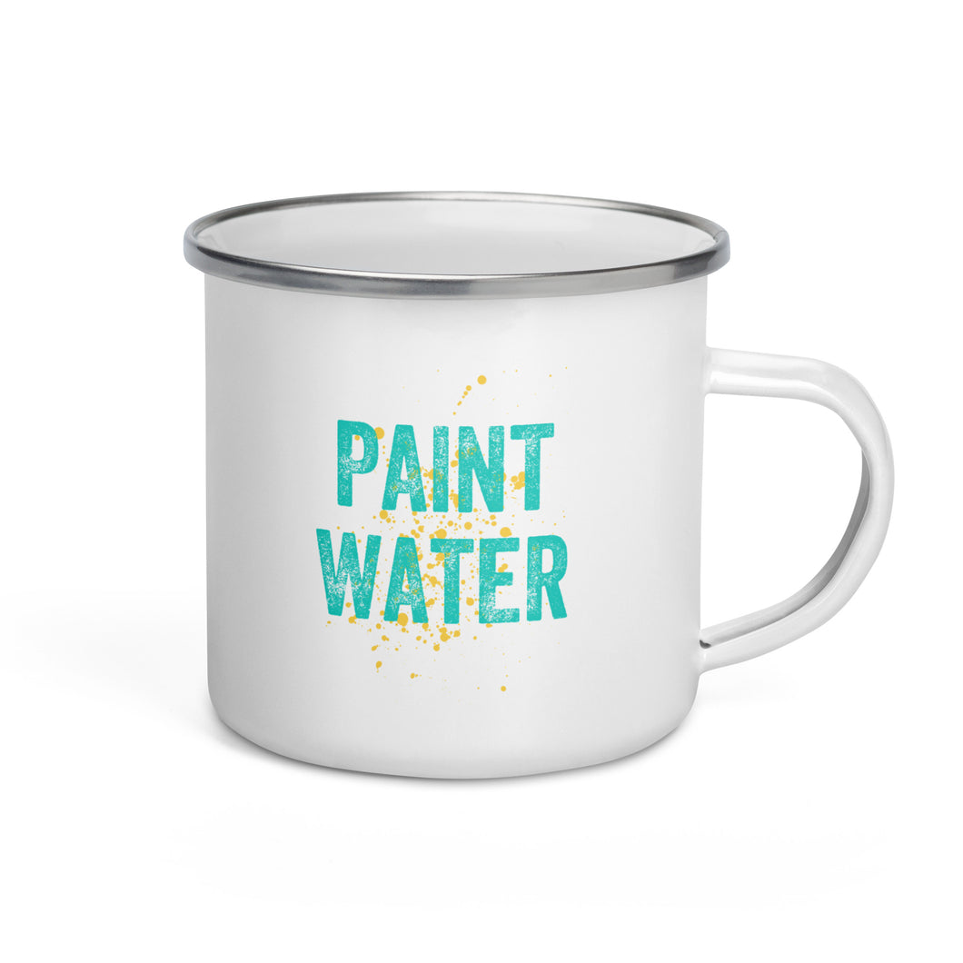 Paint Water - Enamel Mug