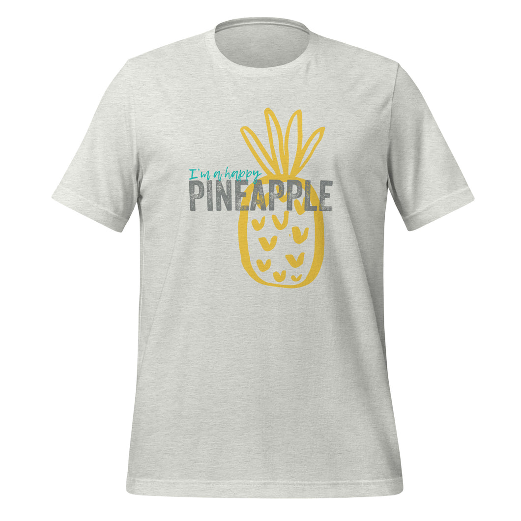 Happy Pineapple (Light) - Unisex T-shirt