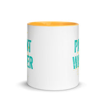 Load image into Gallery viewer, Paint Water - Yellow Lined Mug
