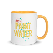 Load image into Gallery viewer, NOT Paint Water - Yellow Lined Mug
