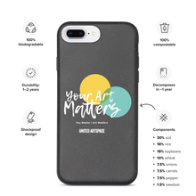 Load image into Gallery viewer, Your Art Matters Biodegradable phone case
