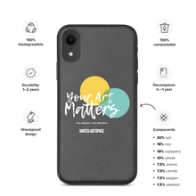 Load image into Gallery viewer, Your Art Matters Biodegradable phone case
