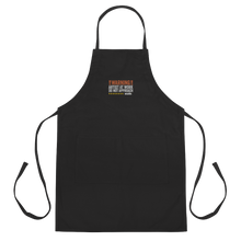 Load image into Gallery viewer, Warning, Artist At Work Embroidered Apron
